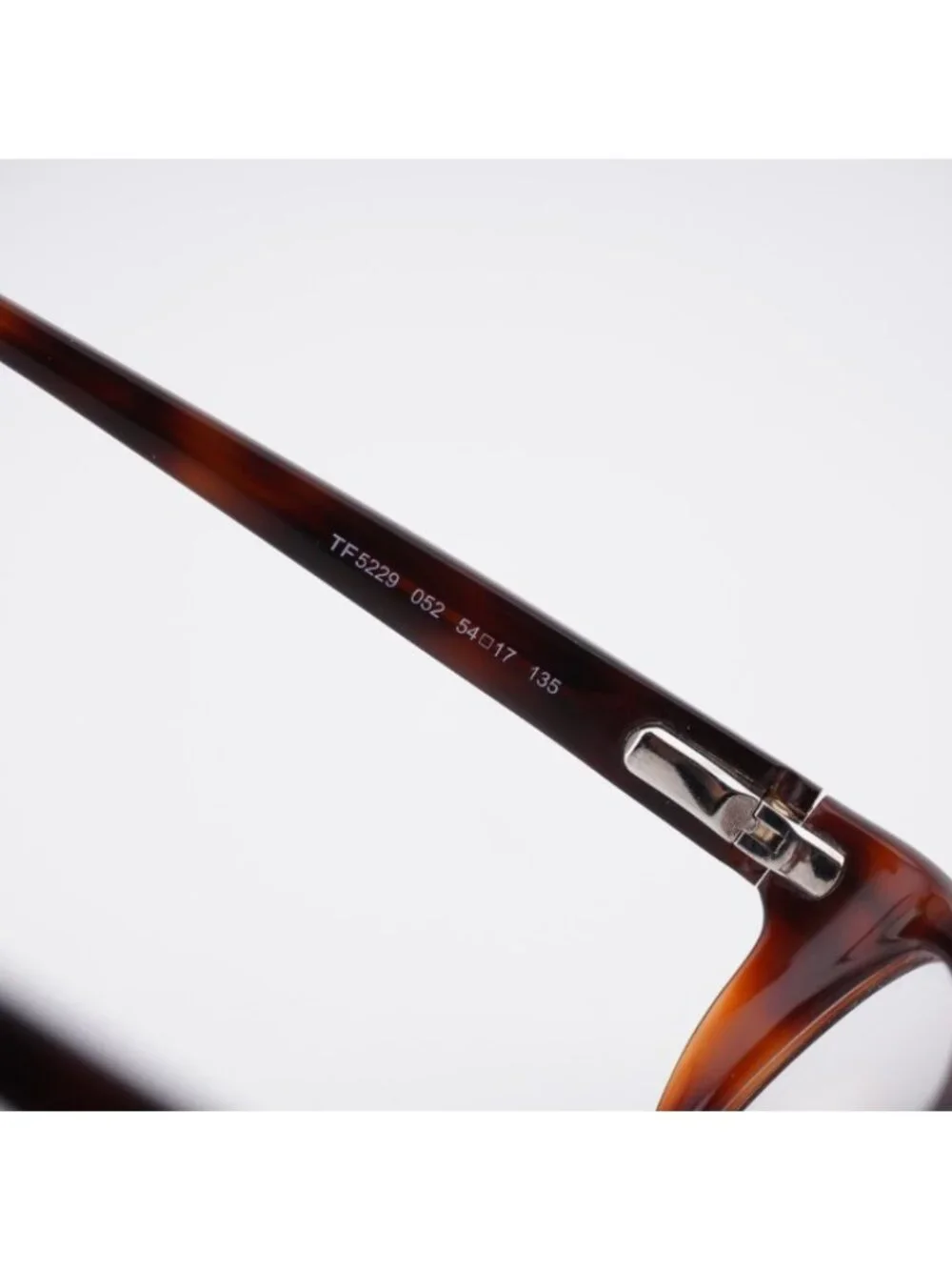 Tom Ford FT5229 052 Eyeglasses Havana 54mm Rectangle Frame